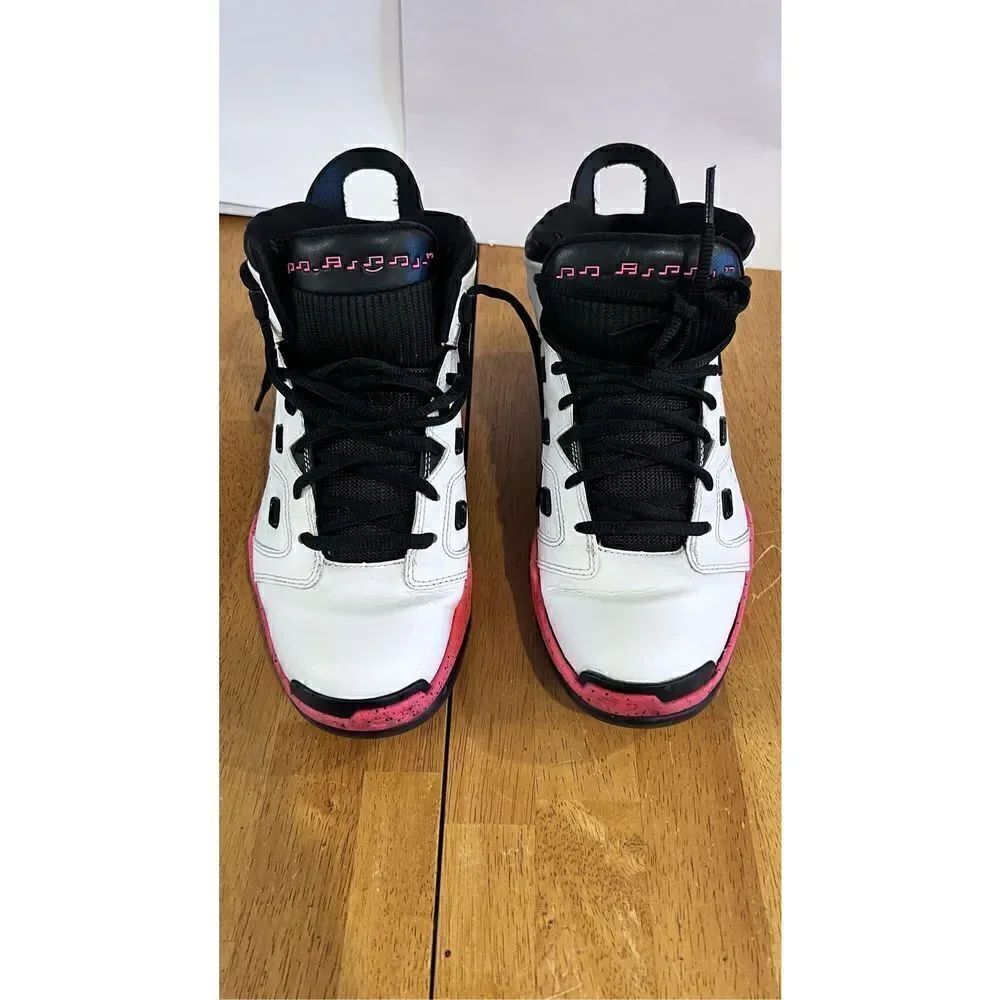 NIKE AIR JORDAN INFRARED 23'S WHITE/INFRARED BLACK 428818 SZ 6.5 YOUTH